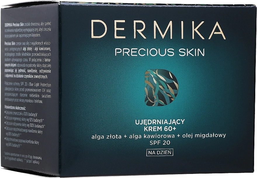 Dermika Укрепляющий дневной крем 60+ Precious Skin 60+ Day Cream - фото N1