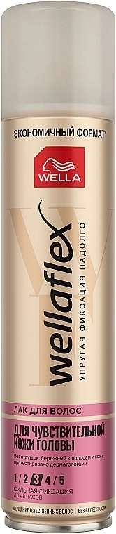 WELLA Лак для волосся без запаху сильної фіксації Wellaflex - фото N3