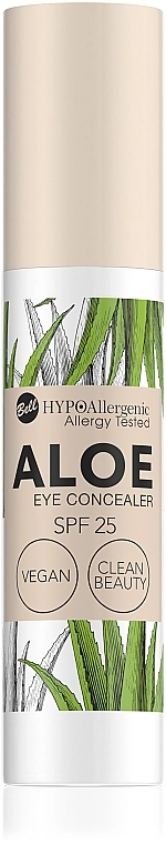 Bell Hypo Allergenic Aloe Eye Concealer SPF25 Консилер под глаза с защитой SPF25 - фото N1