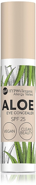Bell Hypo Allergenic Aloe Eye Concealer SPF25 Консилер под глаза с защитой SPF25 - фото N2