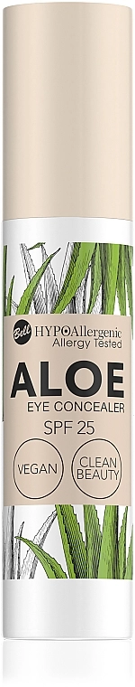 Bell Hypo Allergenic Aloe Eye Concealer SPF25 Консилер під очі з захистом SPF25 - фото N1