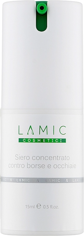 Lamic Cosmetici Сироватка-концентрат від темних плям під очима Siero Concentrato Contro Borse E Occhiaie - фото N1