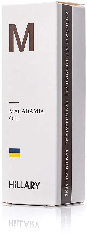 Hillary Органічна нерафінована олія макадамії холодного віджиму Organic Cold-Pressed Macadamia Oil - фото N4