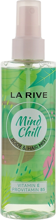 La Rive Парфумований спрей для волосся й тіла "Mind Chill" Body & Hair Mist - фото N1