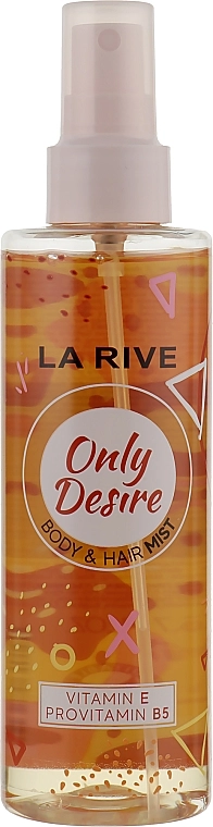 La Rive Парфумований спрей для волосся й тіла "Only Desire" Body & Hair Mist - фото N1