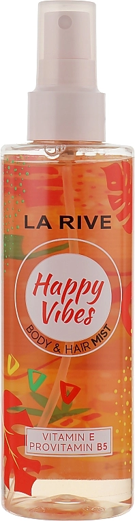 La Rive Парфюмированный спрей для волос и тела "Happy Vibes" Body & Hair Mist - фото N1