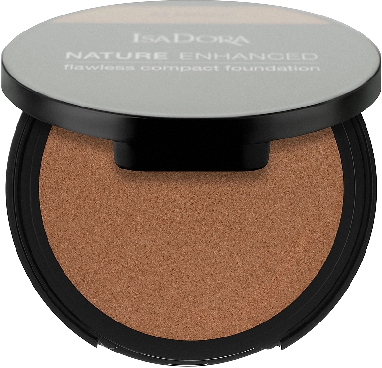 IsaDora Nature Enhanced Flawless Compact Foundation Кремовая тональная основа для лица - фото N1