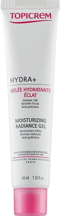 Topicrem Увлажняющий гель для сияния кожи Hydra+ Moisturizing Radiance Gel - фото N1