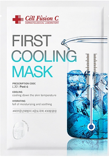 Cell Fusion C Охолоджувальна гідрогелева маска для подразненої шкіри First Cooling Mask - фото N1