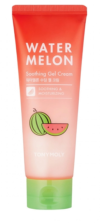 Tony Moly Заспокійливий гель-крем з кавуном Watermelon Soothing Gel Cream - фото N1