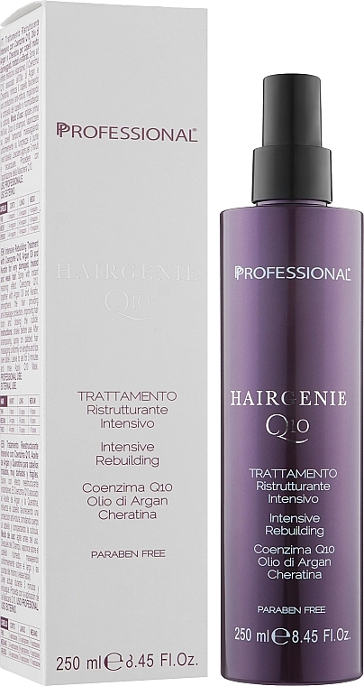 Professional Спрей для відновлення волосся Hairgenie Q10 - фото N2