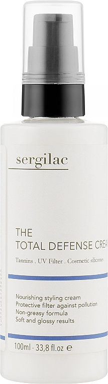 Sergilac Крем для волос защитный The Total Defense Cream - фото N1