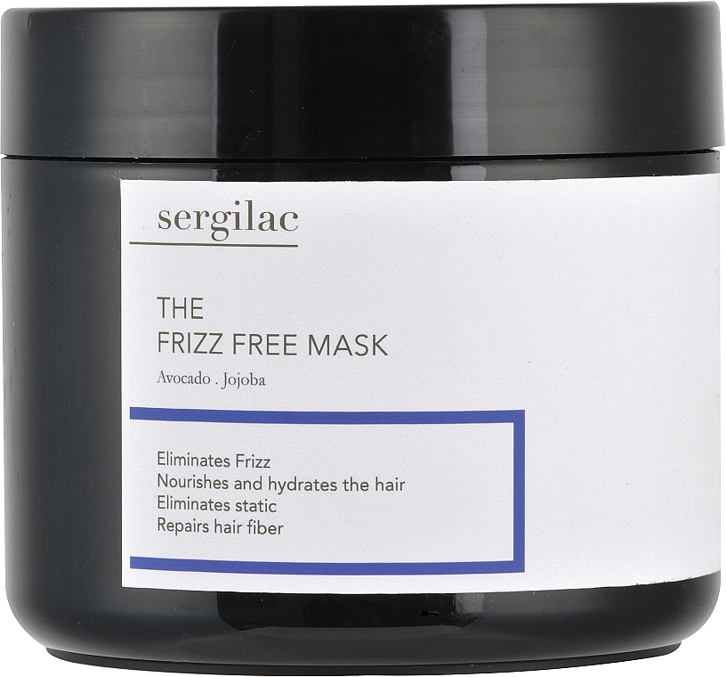 Sergilac Маска для волосся з антистатичним ефектом The Frizz Free Mask - фото N1