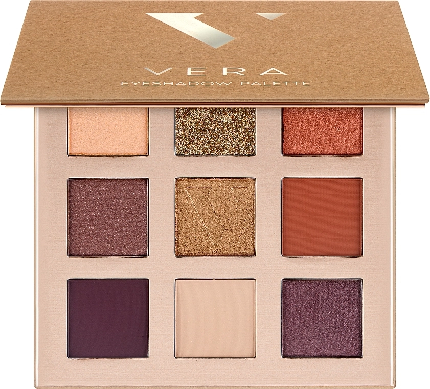 Vera Beauty Eyeshadow Palette Палетка теней - фото N1