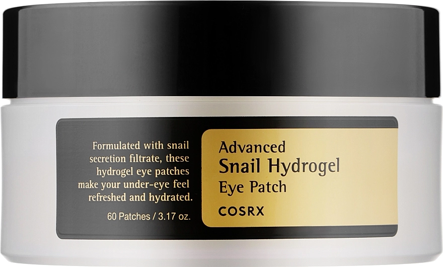 CosRX Гідрогелеві патчі для області очей з муцином равлика Advanced Snail Hydrogel Eye Patch - фото N1