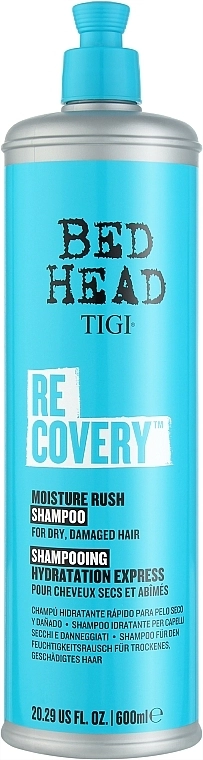 TIGI Шампунь для сухого й пошкодженого волосся Bed Head Recovery Shampoo Moisture Rush - фото N1