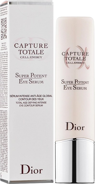 Dior Сыворотка для кожи вокруг глаз Capture Totale Super Potent Eye Serum - фото N2