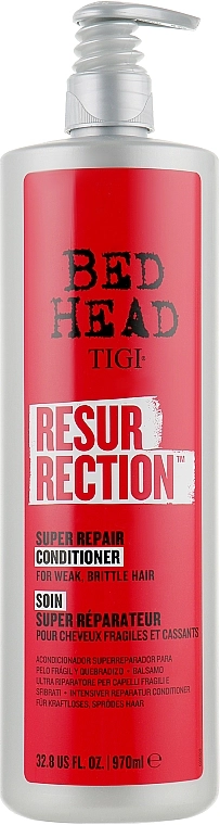 TIGI Кондиционер для слабых и ломких волос Bed Head Resurrection Super Repair Conditioner - фото N3