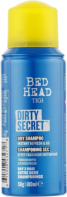 TIGI Сухий шампунь для волосся Bed Head Dirty Secret Dry Shampoo Instant Refresh & Go - фото N5