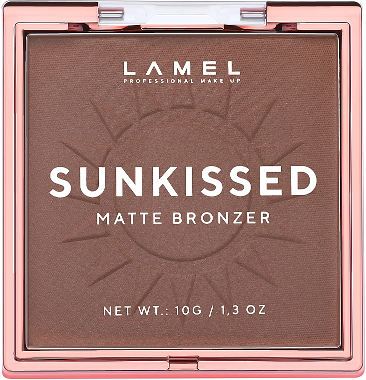 LAMEL Make Up Sunkissed Matte Bronzer Пудра-бронзер для лица - фото N1