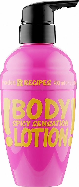 Mades Cosmetics Лосьйон для тіла "Гострі відчуття" Recipes Spicy Sensation Body Lotion - фото N1