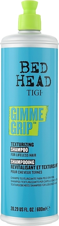 TIGI Шампунь для об'єму волосся Bed Head Gimme Grip Shampoo Texturizing - фото N1