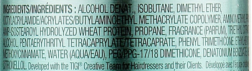 Лак для волос сильной фиксации - TIGI Bed Head Hard Head Hairspray Extreme Hold Level 5, 100 мл - фото N7