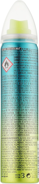 TIGI Лак для волосся з блиском Bed Head Masterpiece Hairspray Extra Strong Hold Level 4 - фото N8