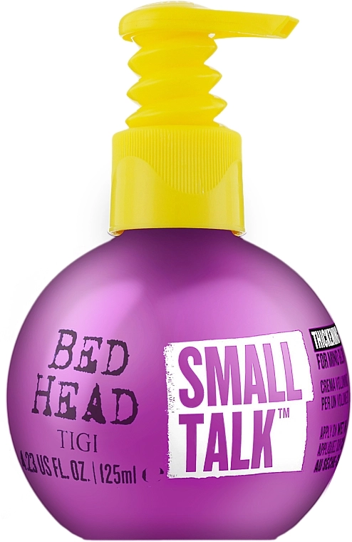 Крем для потовщення волосся - TIGI Bed Head Small Talk Hair Thickening Cream, 125 мл - фото N1