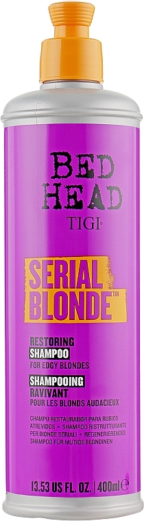 TIGI Шампунь для блондинок Bed Head Serial Blonde Shampoo - фото N1