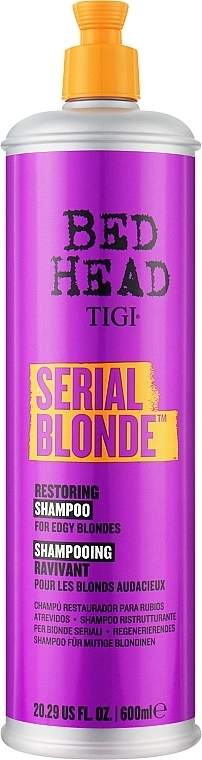 TIGI Шампунь для блондинок Bed Head Serial Blonde Shampoo - фото N2