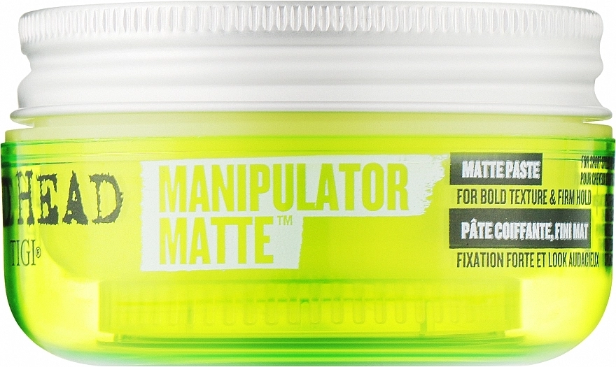 TIGI Воск для стайлинга матовый Bed Head Manipulator Matte Hair Paste - фото N1