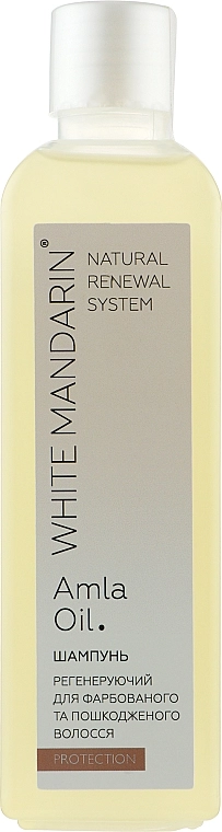 White Mandarin Шампунь для окрашенных и поврежденных волос "Регенерирующий" Protection - фото N1