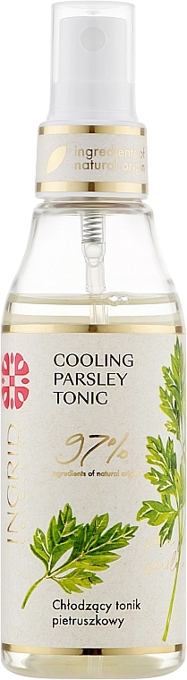 Ingrid Cosmetics Освежающий тоник для лица с петрушкой Vegan Cooling Parsley Tonic - фото N1