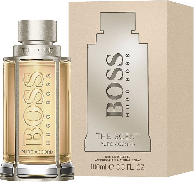 Туалетная вода мужская - Hugo Boss BOSS The Scent Pure Accord For Him, 100 мл - фото N2