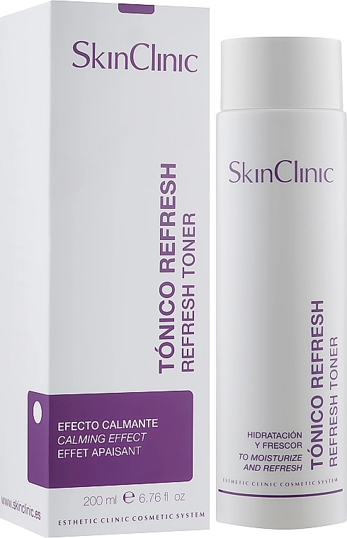 SkinClinic Тоник освежающий для лица Refresh Toner - фото N2