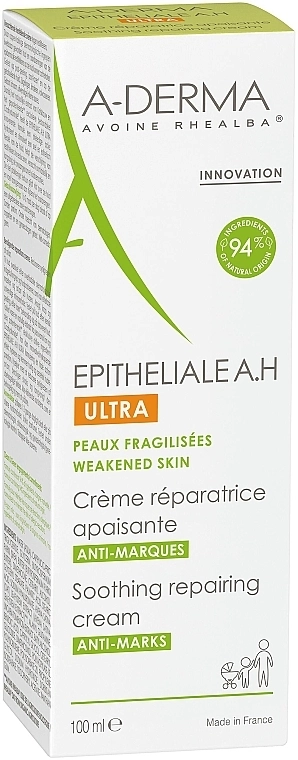 A-Derma Ультравідновлювальний крем Epitheliale A.H Ultra Soothing Repairing Cream - фото N3