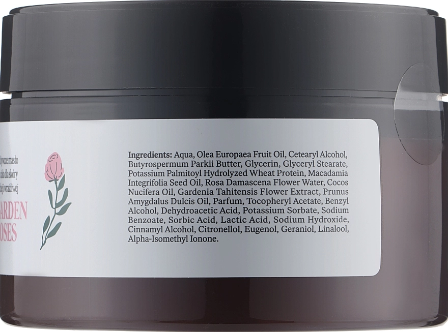 Make Me Bio Масло для тела "Роза" Garden Roses Nourishing Body Butter - фото N2