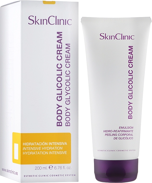 SkinClinic Крем для тіла гліколевий Body Glicolyc Cream - фото N2