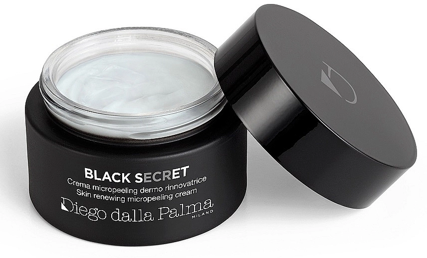 Diego Dalla Palma Крем для мікропілінгу, який оновлює шкіру Black Secret Skin Renewing Micropeeling Cream - фото N2