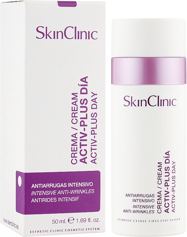 SkinClinic Крем для лица дневной омолаживающий "Актив-Плюс" Activ-Plus Day Cream - фото N2