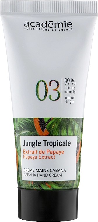 Academie Крем для рук "Тропик" Jungle Tropicale Cabana Hand Cream - фото N1