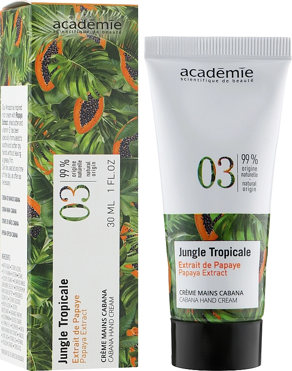 Academie Крем для рук "Тропік" Jungle Tropicale Cabana Hand Cream - фото N2