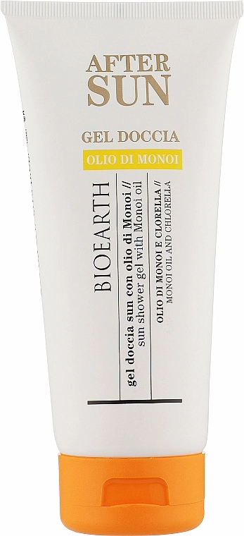 Bioearth Гель для душу з олією моної After Sun Gel Doccia - фото N1