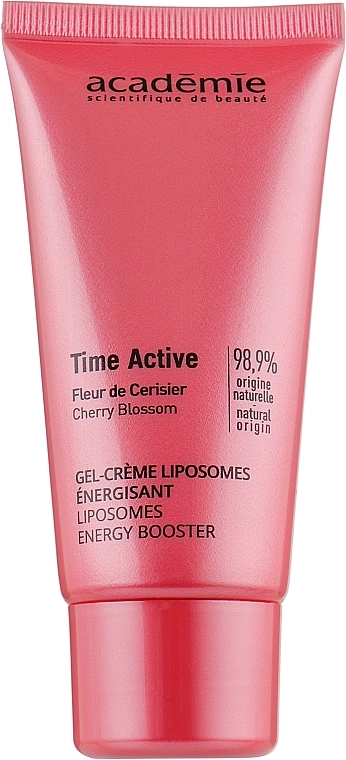 Academie Гель-крем для обличчя Time Active Cherry Blossom Liposomes Energy Booster - фото N1