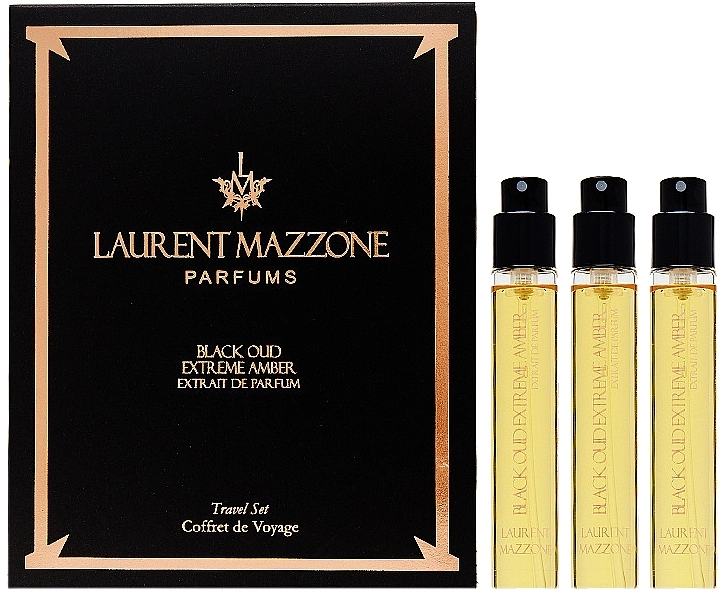 Laurent Mazzone Parfums Black Oud Extreme Amber Набір (parfum/3x15ml) - фото N1