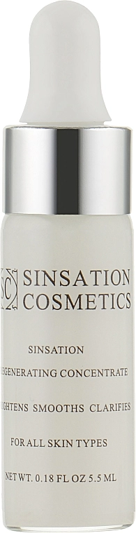 Sinsation Cosmetics Сыворотка для лица Sinsation Regenerating Concentrate (мини) - фото N1