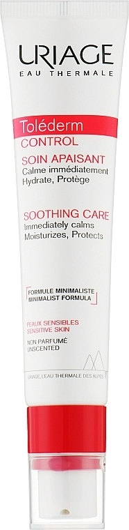 Uriage Успокаивающий крем для лица Tolederm Control Soothing Care Face Cream - фото N1