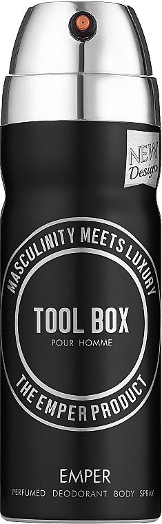 Emper Tool Box Pour Homme Perfumed Deodorant Body Spray Парфюмированный дезодорант-спрей для тела - фото N1