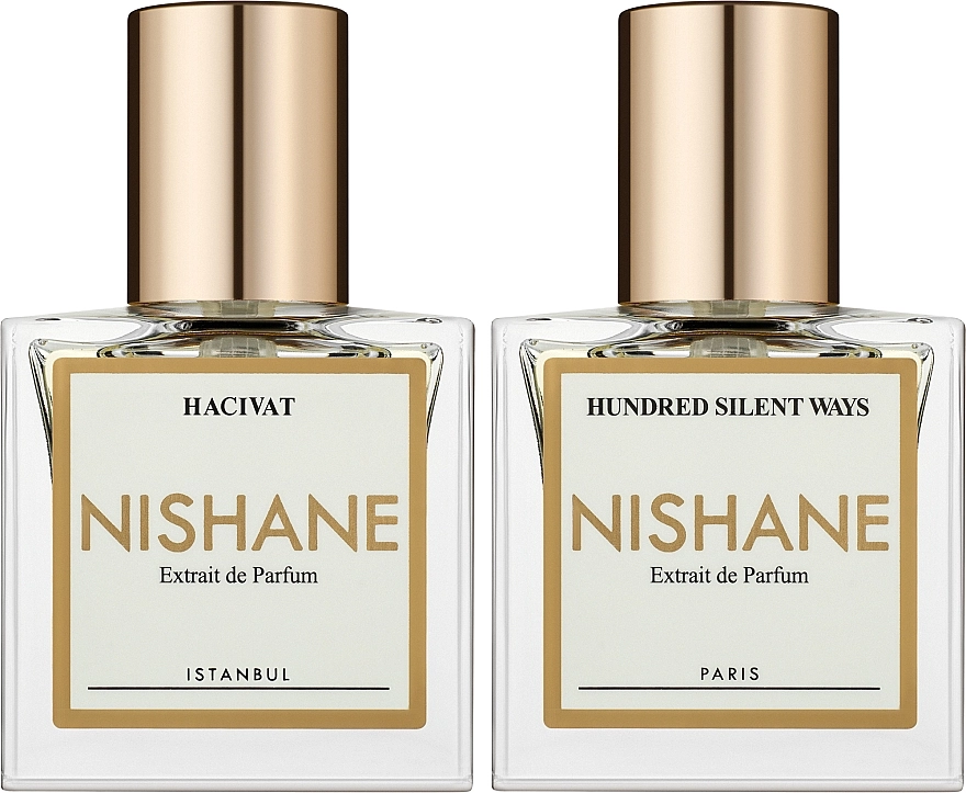 NISHANE Hacivat & Hundred Silent Ways Набор (parfum/2*15ml) - фото N2